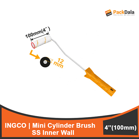 Picture of INGCO Mini Cylinder Brush Inner Wall 100mm 4inch SS HRHT281002