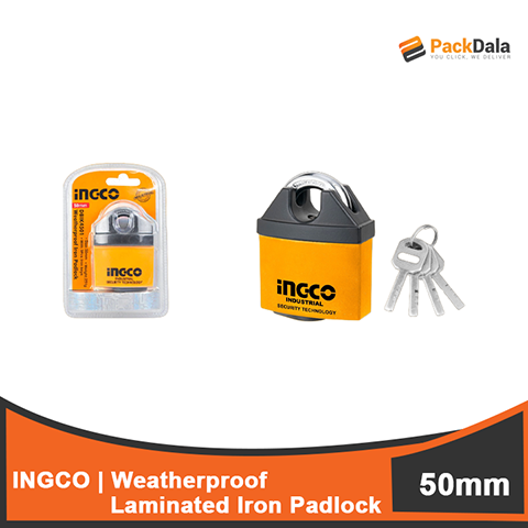 Picture of INGCO Weatherproof Laminated Padlock 65mm DBIK4651