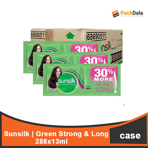 Picture of Sunsilk Shampoo Green Strong and Long 12x24 rp CASE