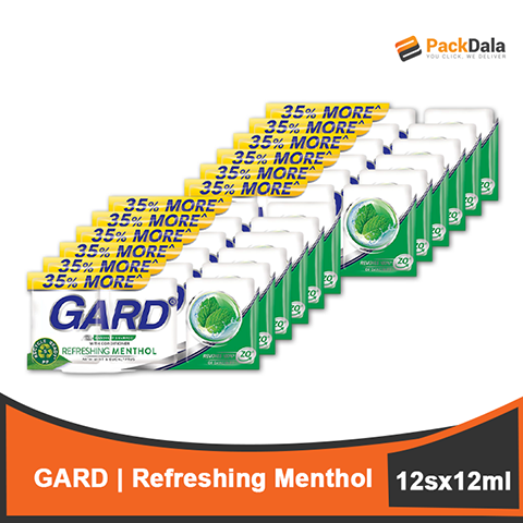 Picture of Gard Shampoo Refreshing Menthol 12mlx12x36