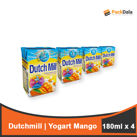 Picture of Dutchmill Yogurt Mango 90mlx4sx12 rp PACK