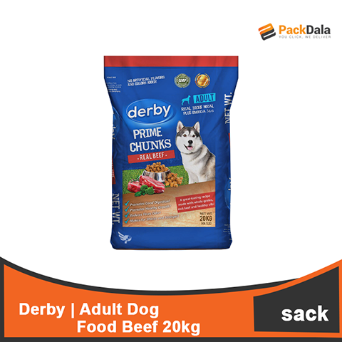 Picture of Derby Adult Dog Food Beef 20kg