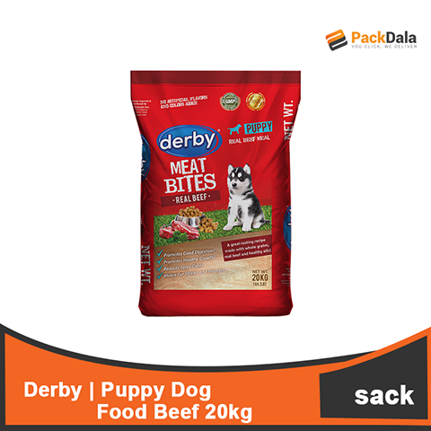 Picture of Derby Puppy Dog Food Beef 20kg