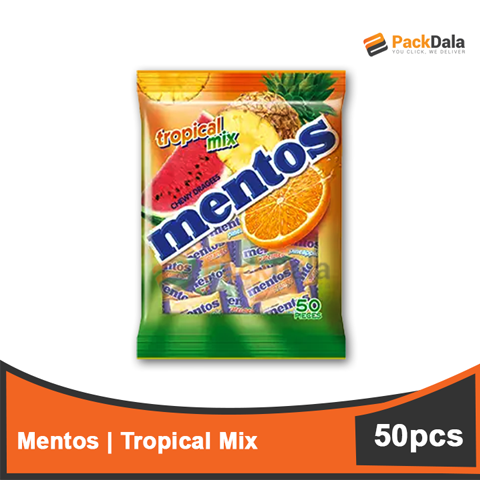 Picture of Mentos Tropical Mix 50pcsx40pack per case PACK