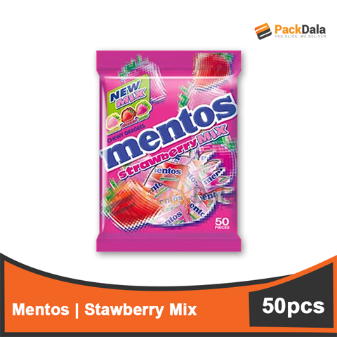 Picture of Mentos StrawMix Bag 50pcx40pck per cs rp PACK