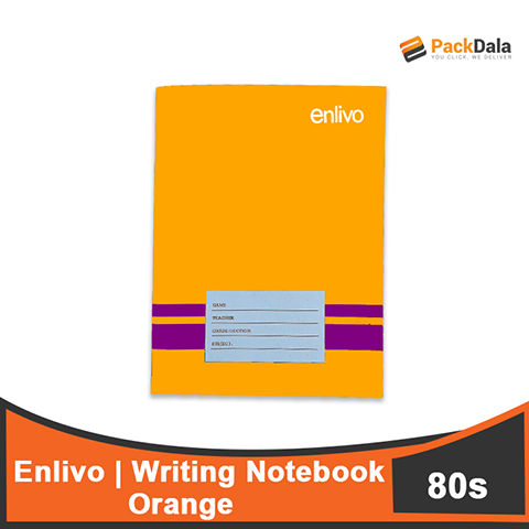 Picture of Enlivo Writing Notebook Black80s 120pcspercase