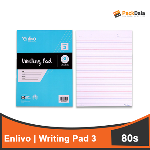 Picture of Enlivo Writing Pad 3 80sx10pdx10rm per cs nrp