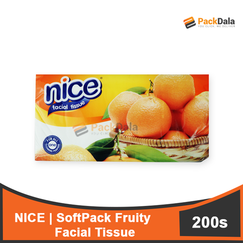 Picture of Nice SoftPack Fruity Facial Tissue 200sx40 PACK