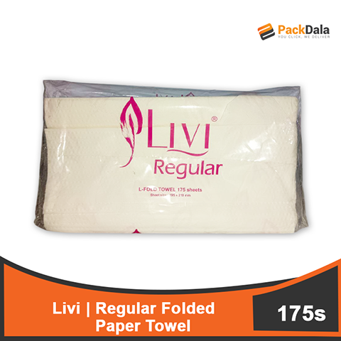 Picture of Livi Regular Folded Paper Towel 175shts 1ply 30pcksprcs nrp PACK