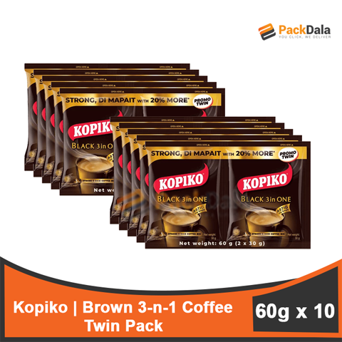 Picture of Kopiko Black Twin Pack 60gx10x12 nrp