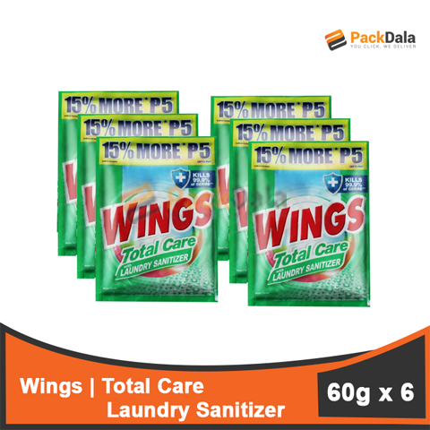 Picture of Wings Total Care with sanitizer green 60gx25x150 nrp 