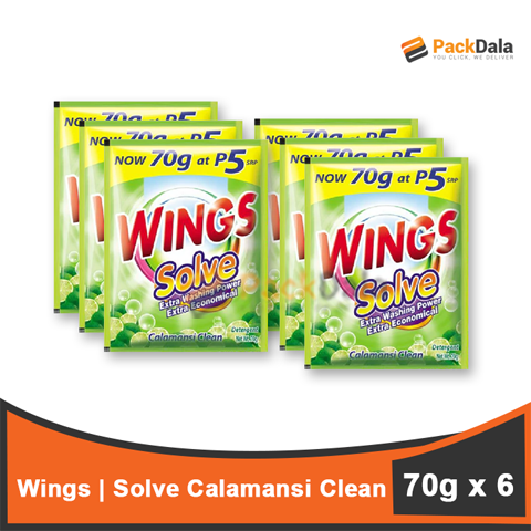 Picture of Wings Solve Calamansi Clean 70g or 60gx25x150 nrp