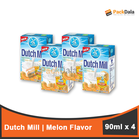 Picture of Dutchmill  Melon 90ml Buy3Get1 PROMO PACK