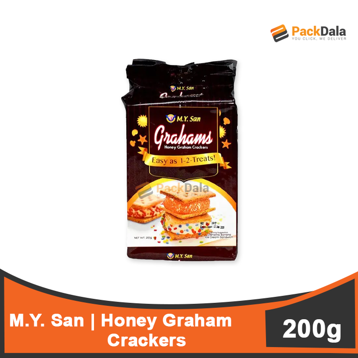 Picture of Honey Graham Crackers 200gx24pc Blue Packaging rp PACK