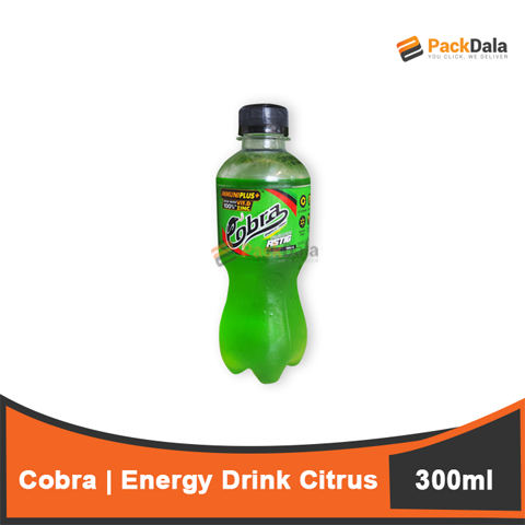 Picture of Cobra Energy Drink Citrus 300mlx12 PCS