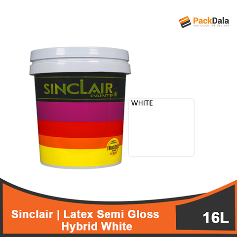 Picture of SINCLAIR Latex Semi Gloss Hybrid White 16L x 1pcs rp