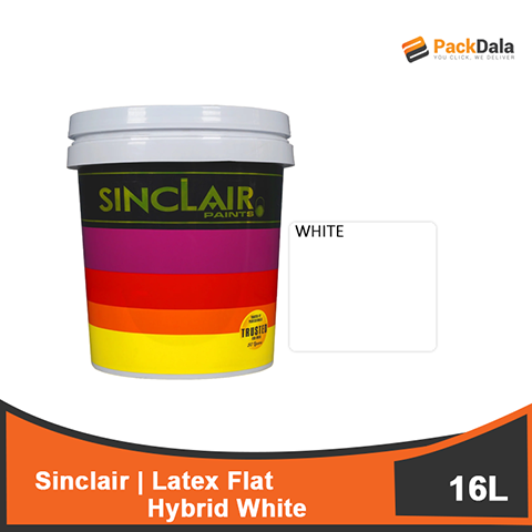 Picture of SINCLAIR Latex Flat Hybrid White 16L x 1pcs rp