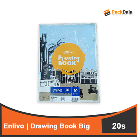 Picture of Drawing Book Enlivo Big 28x21cm 20ream per case