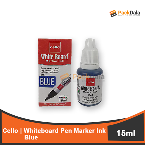 Picture of Whiteboard Ink Cello Blue for Perma Mark 15ml 480xcase