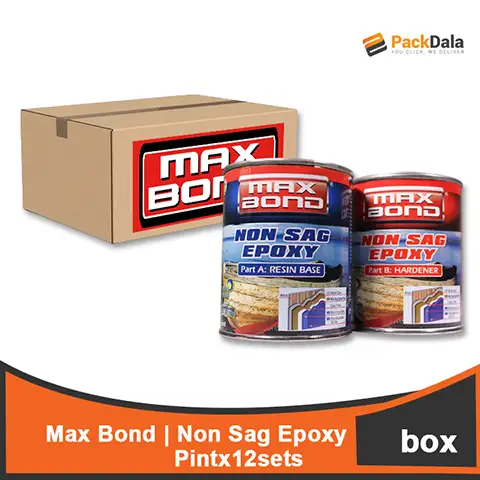 Picture of MAX BOND Non Sag Epoxy Pint x 12sets rp BOX