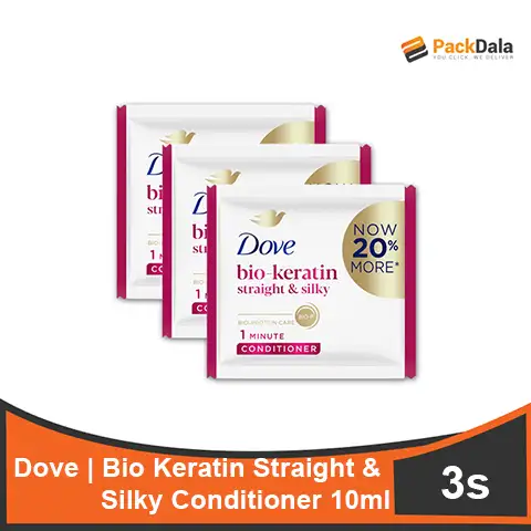 Picture of Dove Bio Keratin Straight n Silky Cond 96x3x10ml TIE
