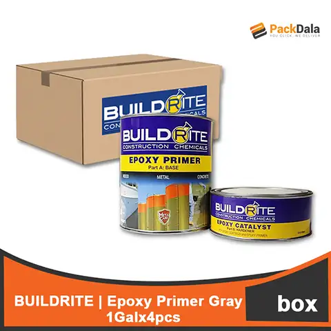 Picture of BUILDRITE Epoxy Primer Gray 1Gal x 4pcs wth PART B rp BOX