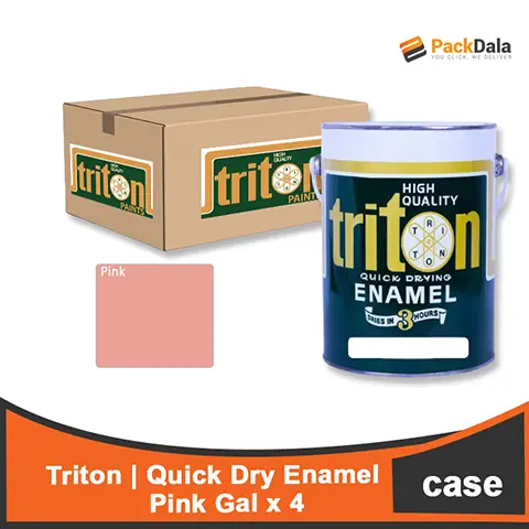 Picture of Triton Quick Dry Enamel Pink Gal x 4 