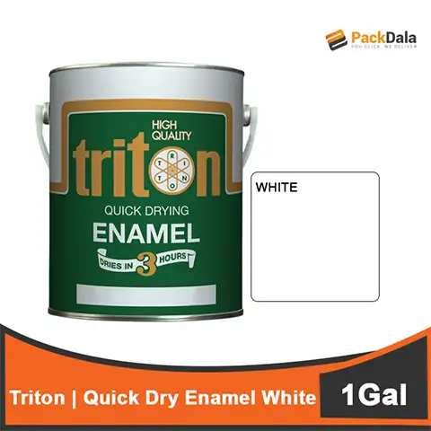 Picture of Triton Quick Dry Enamel White Gal x 4 PCS