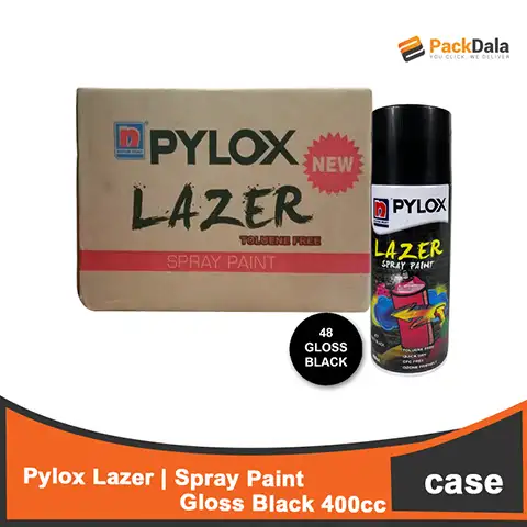 Picture of Pylox Lazer 48 Gloss Black CASE