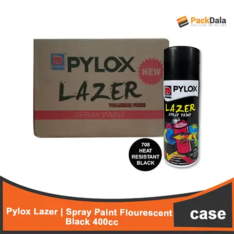 Picture of Pylox Lazer 708 Heat Resistant Black CASE