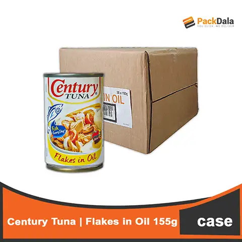Picture of Century Tuna Flakes n Oil 155gx50 CASE