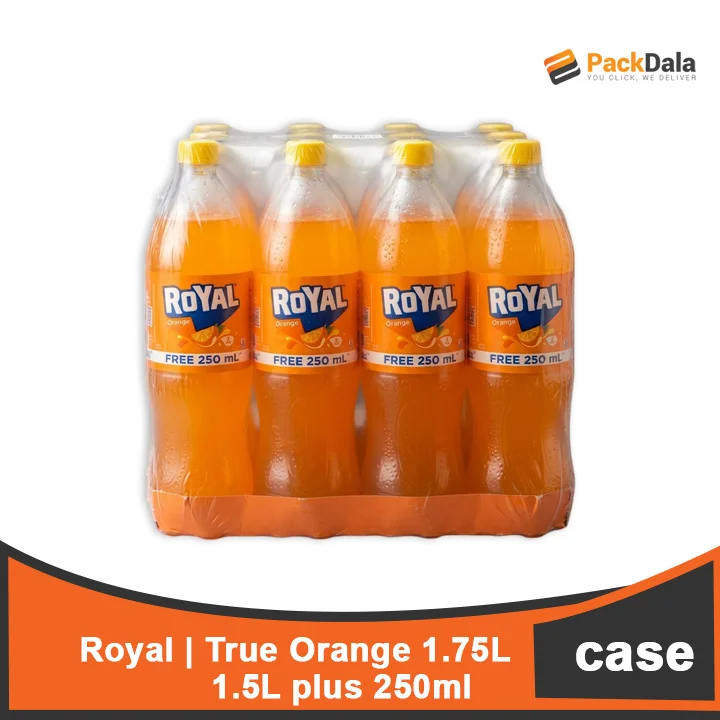 Picture of Royal True Orange 1 75Lx 12pcs per case 1 5L plus 250ml CASE
