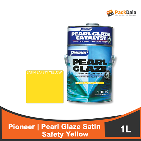 Picture of Pearl Glaze Satin Safety Yellow 12setx1L  SET