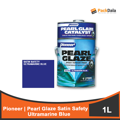 Picture of Pearl Glaze Satin Ultramarine Blue 12setx1L  SET