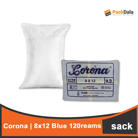 Picture of 8x12 Corona Blue 10pckx120rm per sck nrp SACK