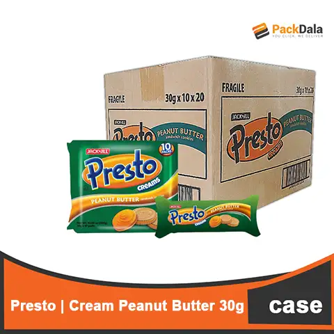Picture of Presto Creams Peanut Butter 10sx20x30g CASE