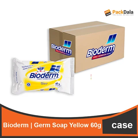Picture of Bioderm Germ Soap Glow Yellow120x60g CASE