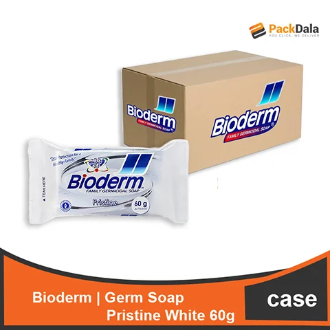 Picture of Bioderm Germ Soap Clean White 120x60g CASE
