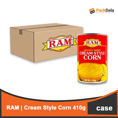 Picture of Ram Cream Style Corn 24x410g CASE
