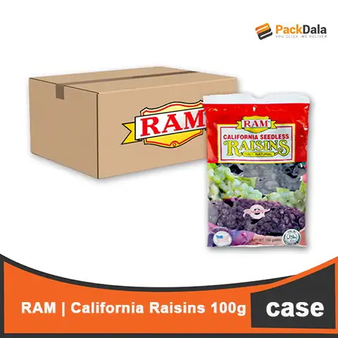 Picture of Ram California Raisins 48x100g  CASE
