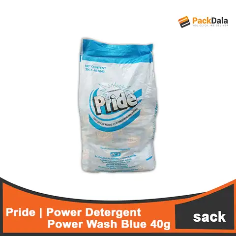 Picture of Pride Powder Power Wash Blue 6pcx50tie per cs nrp CASE