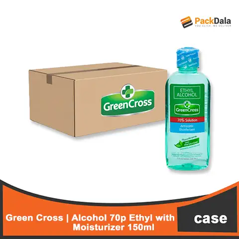 Picture of Green Cross Alc 70p Ethyl 150mlx48  with moist CASE