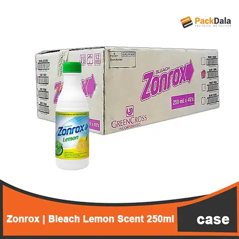 Picture of Zonrox Bleach Lemon Scent 250mlx48 CASE
