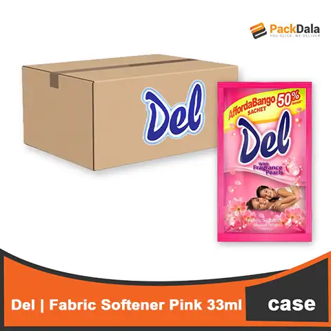 Picture of Del Fabric Softener Pink 336x33ml  CASE