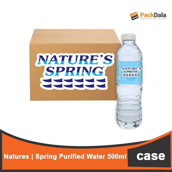 Picture of Natures Spring Purified Water 35x500ml CASE