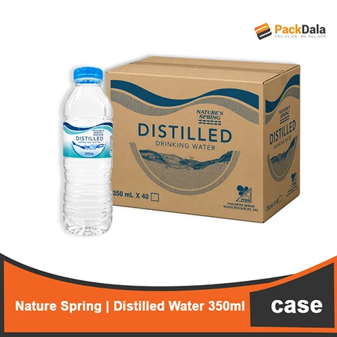 Picture of Natures Spring Distilled Water 40x350ml CASE