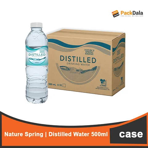 Picture of Natures Spring Distilled Water 35x500ml CASE