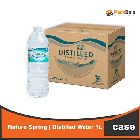 Picture of Natures Spring Distilled Water 20x1L CASE