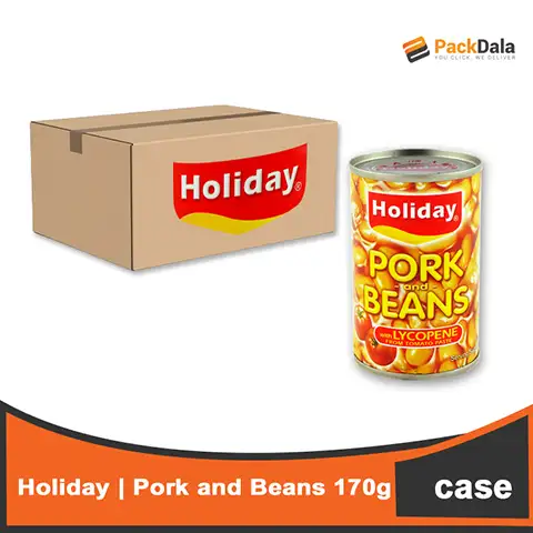 Picture of Holiday Pork n Beans 170gx100  CASE
