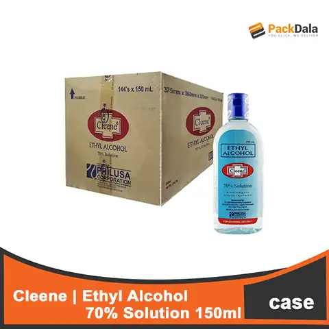 Picture of Cleene Ethyl Alc 70p 144x150ml  CASE